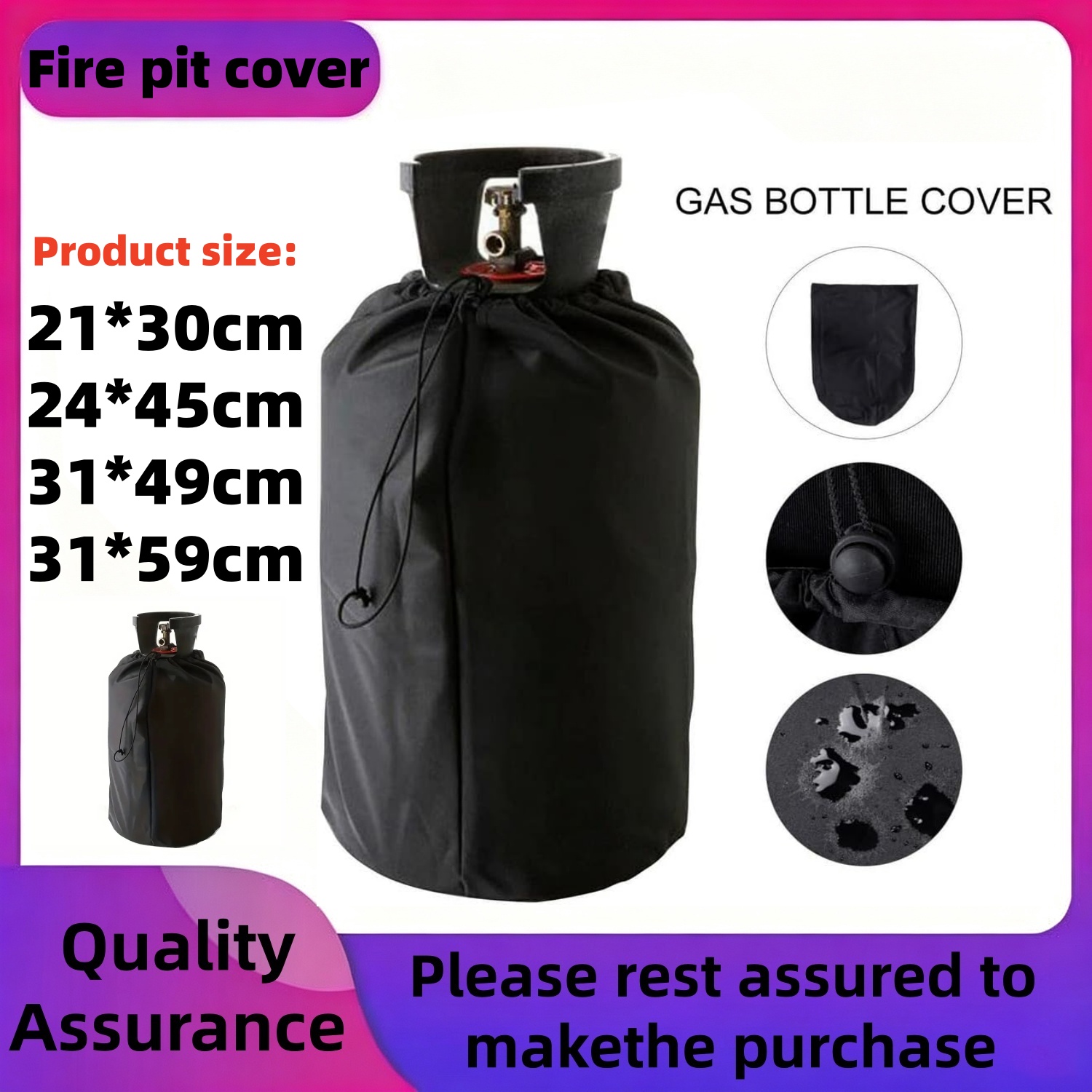 Home Cooking Gas - Housse de bouteille de gaz asky