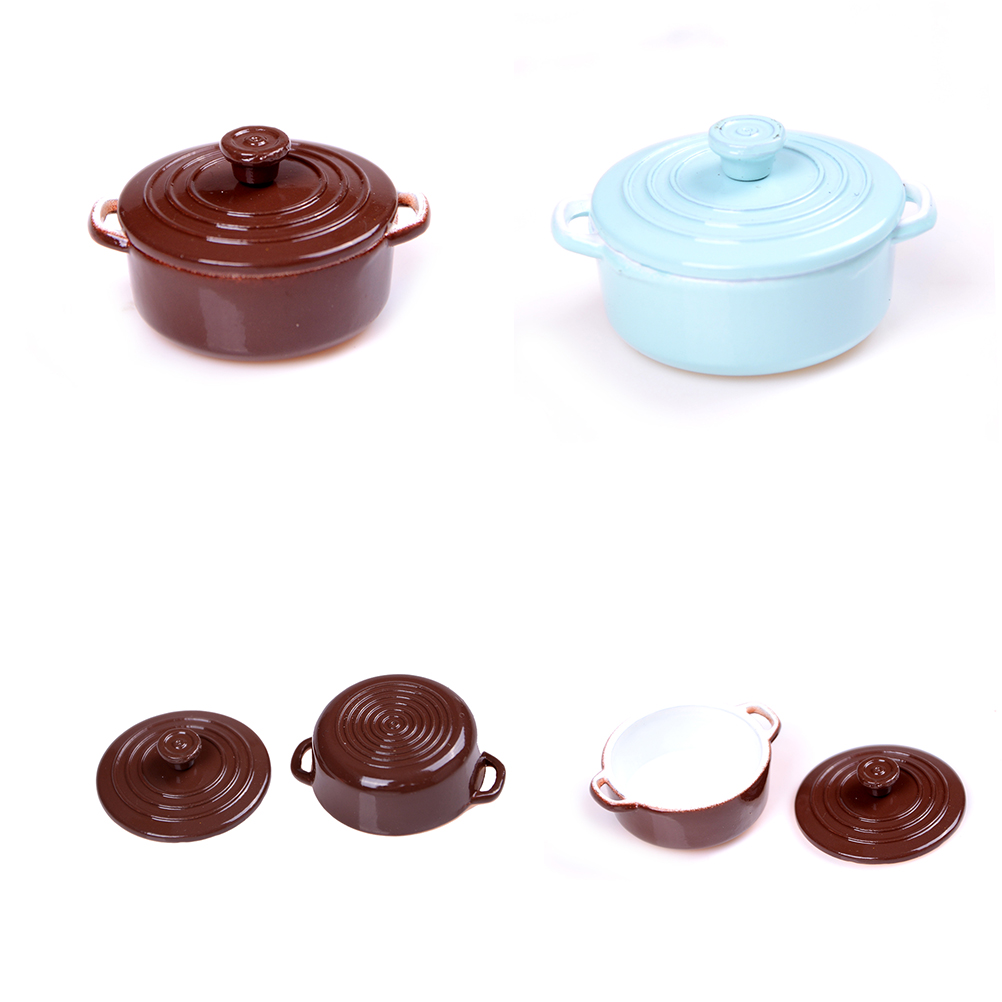 Home Cooking Set - 1:12 échelle Miniature Ustensiles de Cuisine