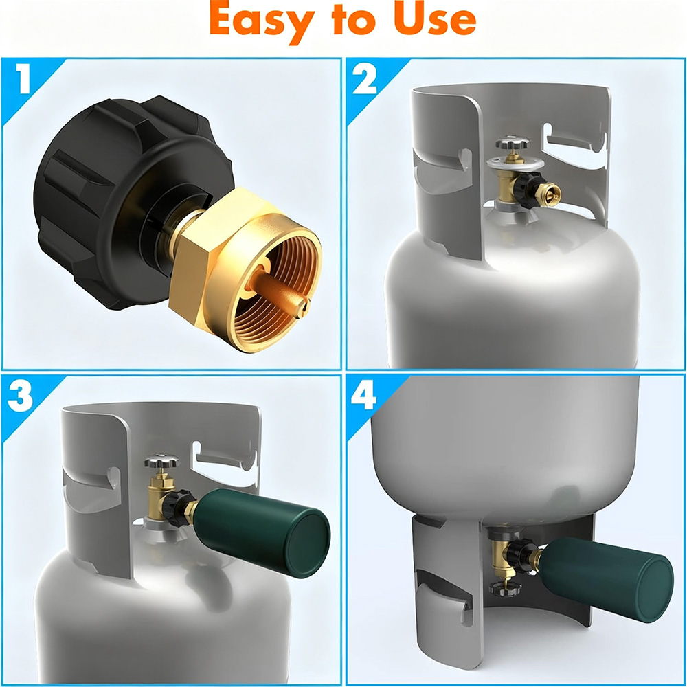 Adaptateur de recharge de Prop - Home Cooking Gas avis et prix