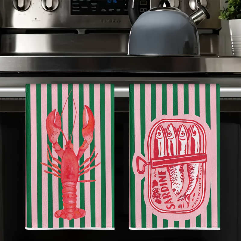 Lot de 2 torchons de cuisine r - Home Cooking Cookbook avis et prix
