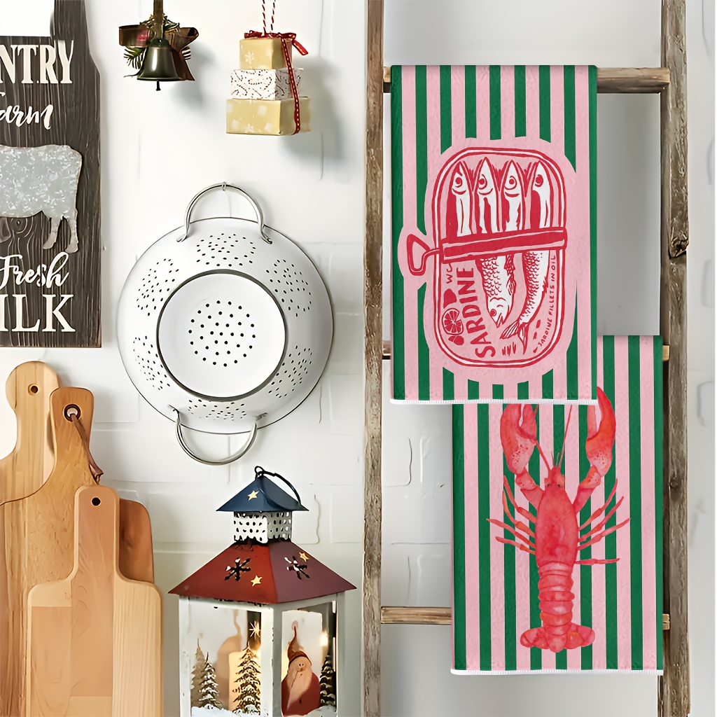 Lot de 2 torchons de cuisine r - Home Cooking Cookbook avis et prix