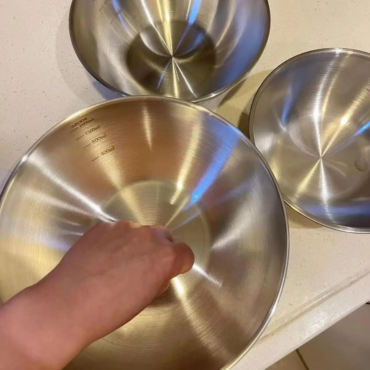 Ensemble de 1 à 3 bols en acie - Home Cooking Set avis et prix