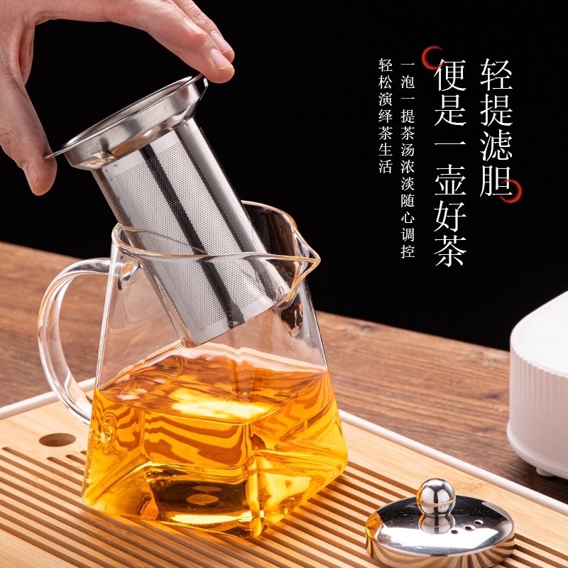 Théière en verre avec infuseur - Home Cooking Set avis et prix