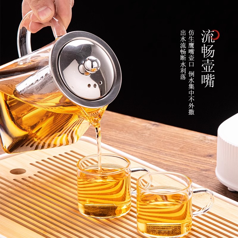 Théière en verre avec infuseur - Home Cooking Set avis et prix