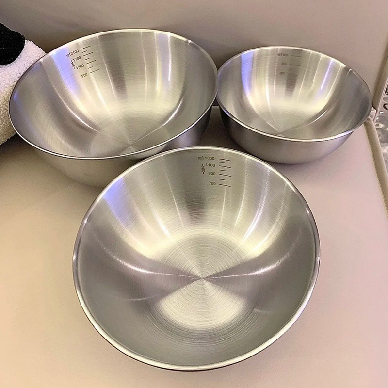 Ensemble de bols en acier inox - Home Cooking Cookbook avis et prix