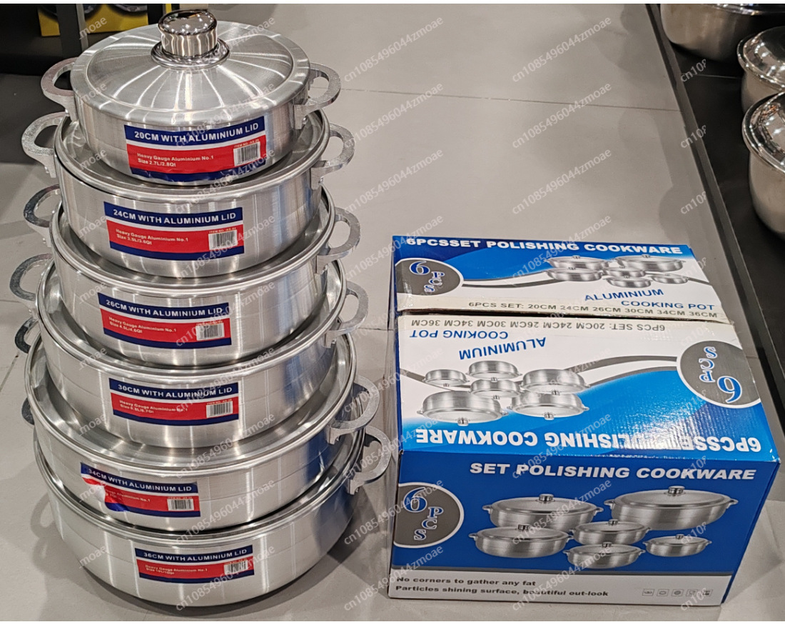 Ensemble de 6 casseroles en al - Home Cooking Cookbook avis et prix